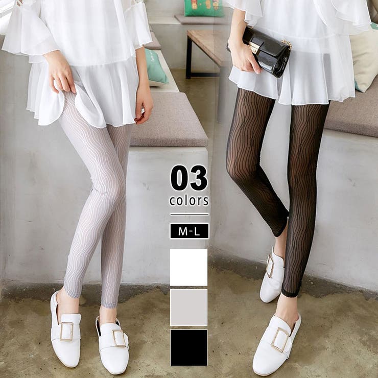 シアーレギンス レギンス シースルー | COCOMOMO | 詳細画像1 