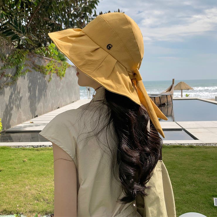 つば広ハット 帽子 日焼け対策 | COCOMOMO | 詳細画像10 
