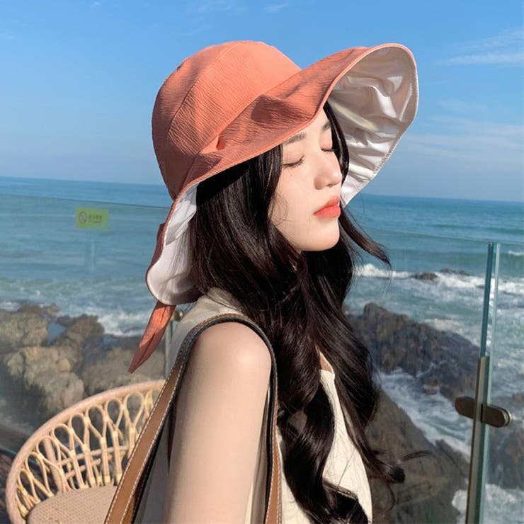 つば広ハット 帽子 日焼け対策 | COCOMOMO | 詳細画像12 