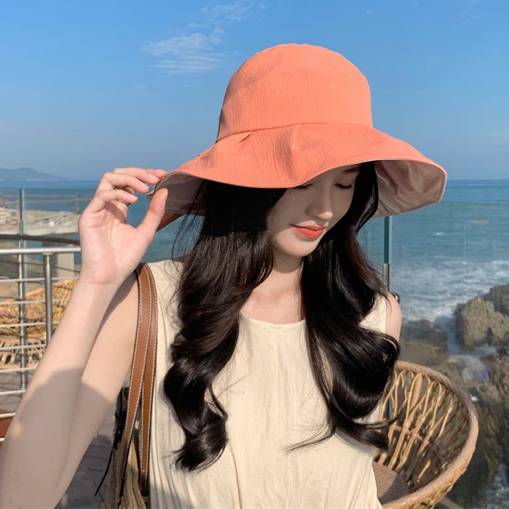 つば広ハット 帽子 日焼け対策 | COCOMOMO | 詳細画像13 