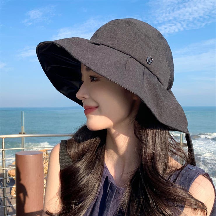 つば広ハット 帽子 日焼け対策 | COCOMOMO | 詳細画像16 