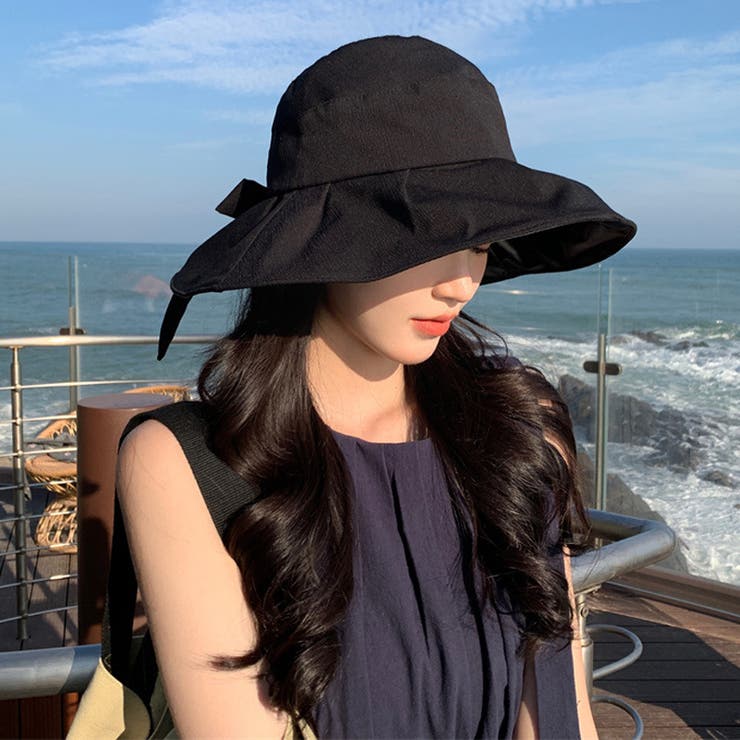 つば広ハット 帽子 日焼け対策 | COCOMOMO | 詳細画像17 