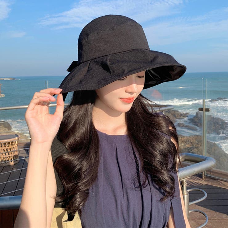 つば広ハット 帽子 日焼け対策 | COCOMOMO | 詳細画像18 