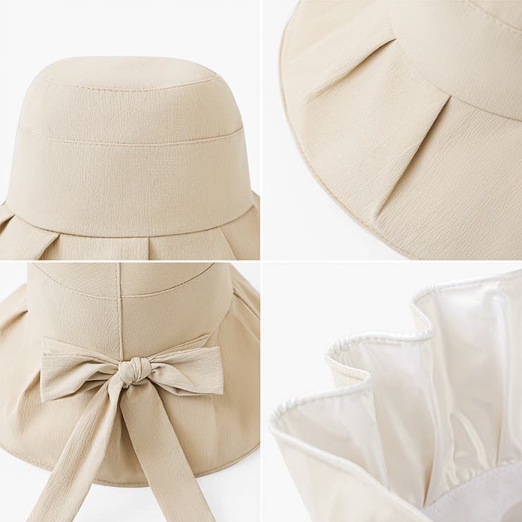 つば広ハット 帽子 日焼け対策 | COCOMOMO | 詳細画像19 