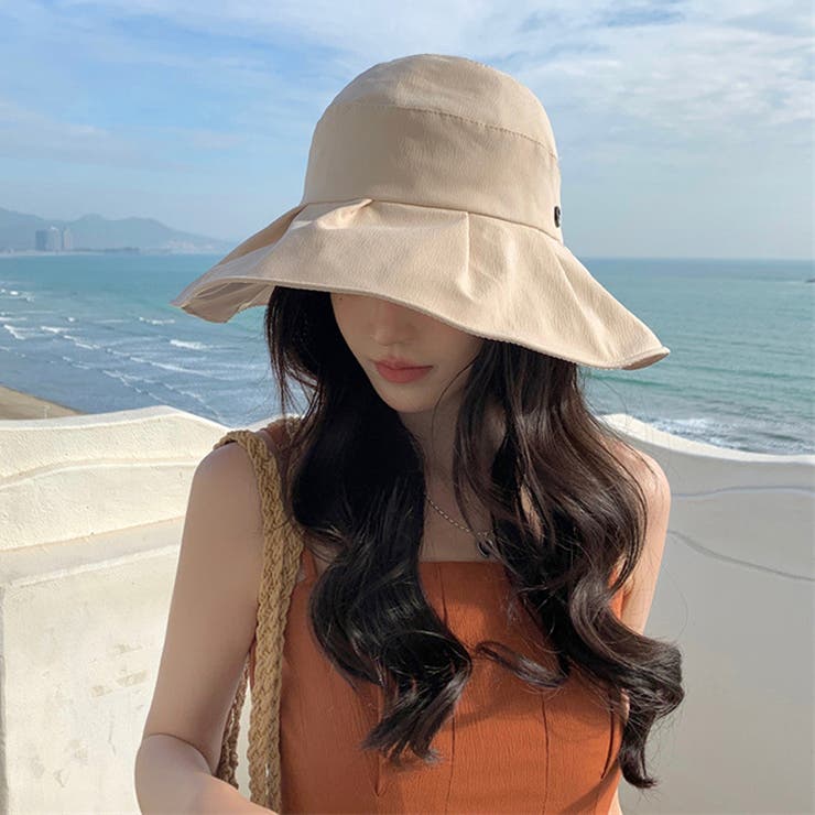 つば広ハット 帽子 日焼け対策 | COCOMOMO | 詳細画像3 