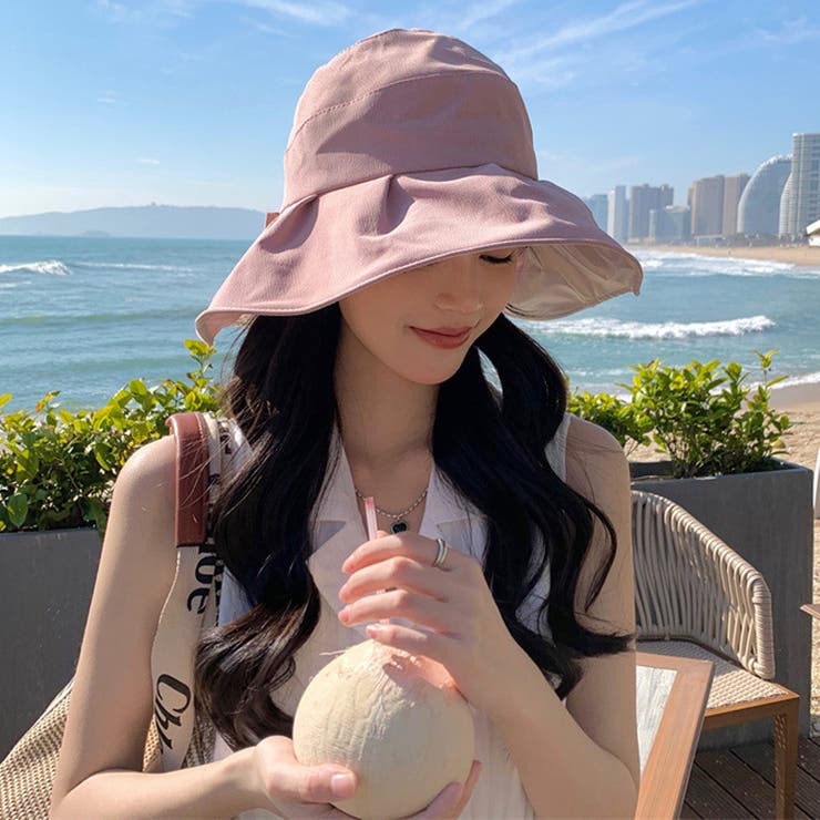 つば広ハット 帽子 日焼け対策 | COCOMOMO | 詳細画像7 