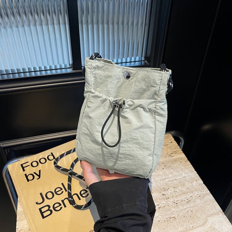 ミニショルダーバッグ サコッシュ ドロストバッグ | COCOMOMO | 詳細画像4 