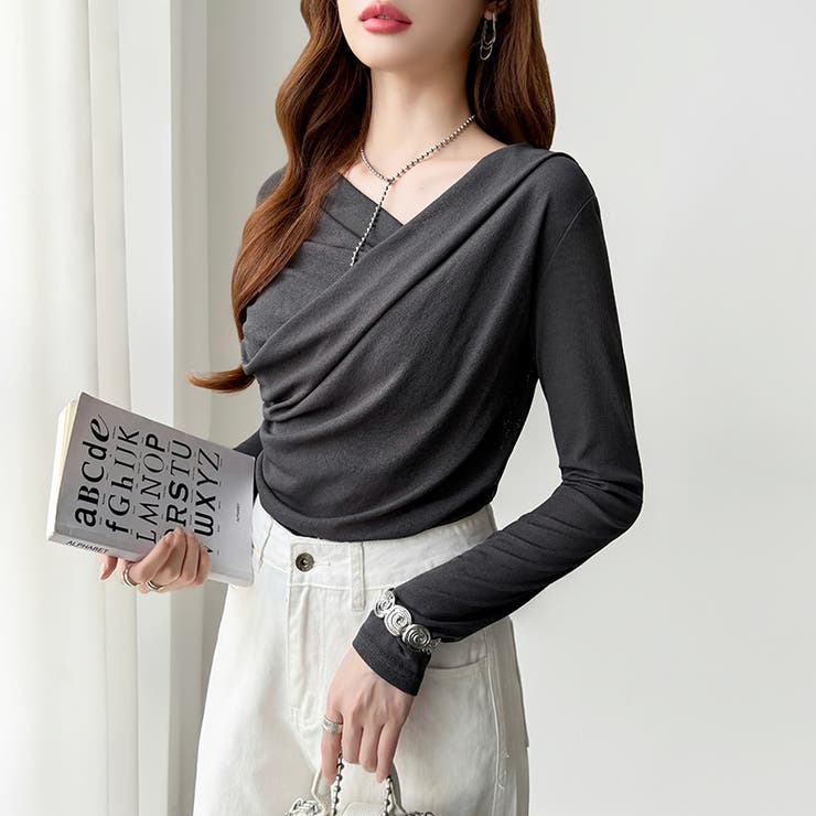 【美品】バーバリー　オフショルダートップ オフショルダートップス レディース バックレースアップ 肩出し