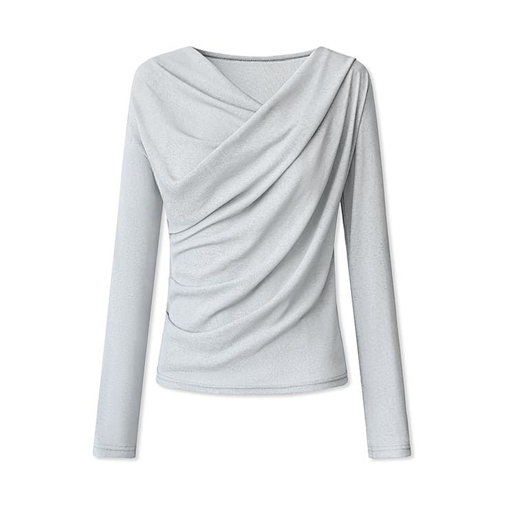 オフショルダードレープトップス オフショルダー シアートップス | COCOMOMO | 詳細画像54 