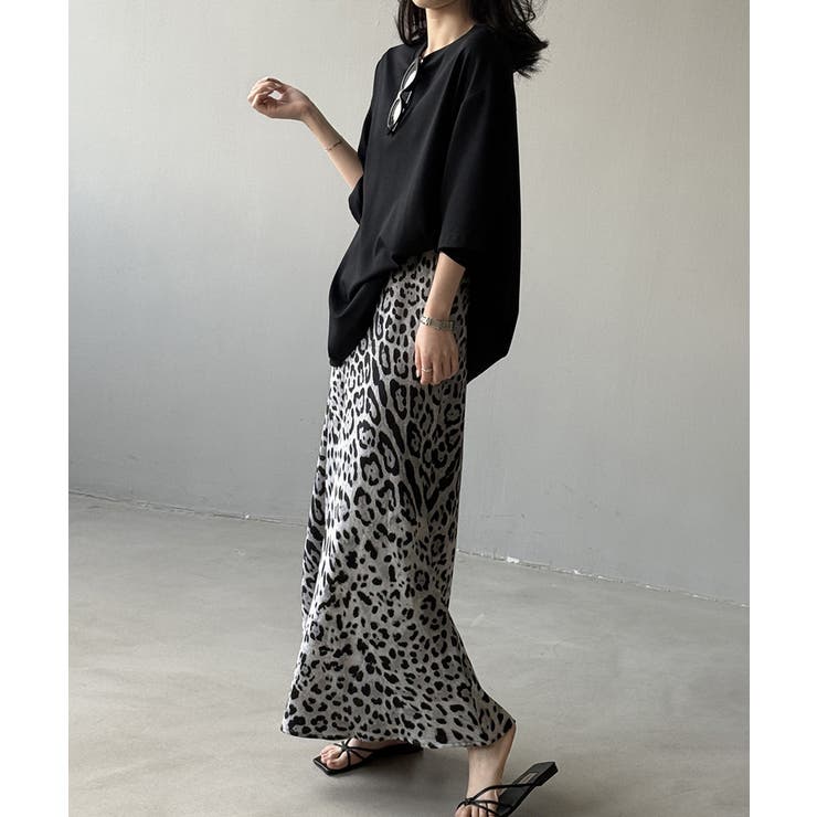 サラッと涼感 吸水速乾 オーバーサイズTシャツ | COCOMOMO | 詳細画像12 