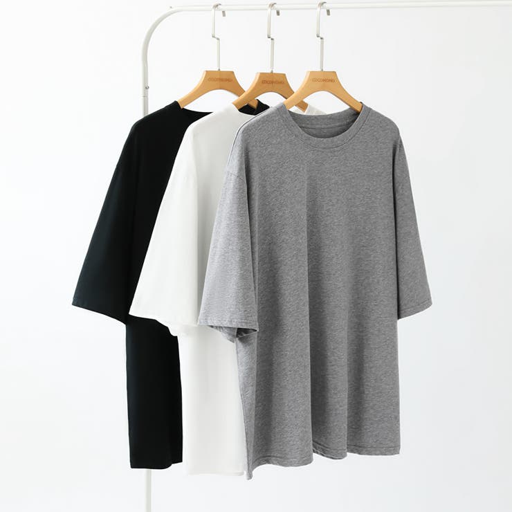 サラッと涼感 吸水速乾 オーバーサイズTシャツ | COCOMOMO | 詳細画像15 