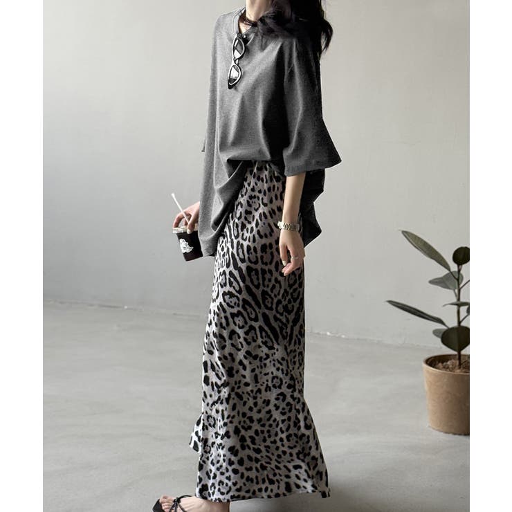 サラッと涼感 吸水速乾 オーバーサイズTシャツ | COCOMOMO | 詳細画像5 