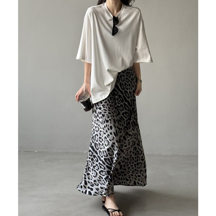 サラッと涼感 吸水速乾 オーバーサイズTシャツ | COCOMOMO | 詳細画像9 