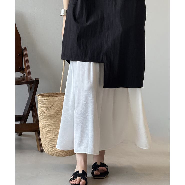 レイヤードワンピース セットアップ 夏ワンピース | COCOMOMO | 詳細画像12 