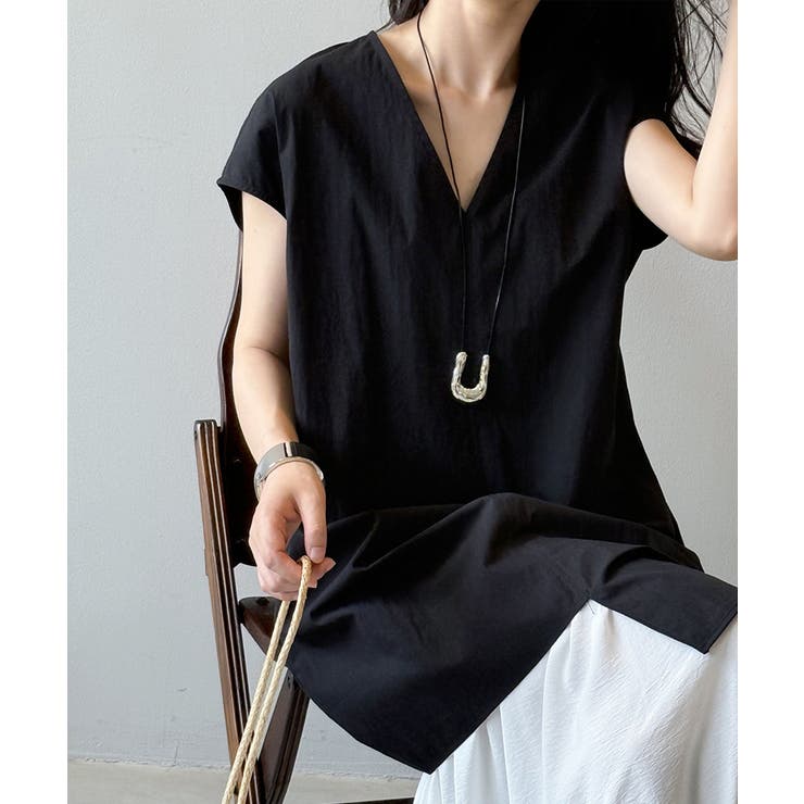 レイヤードワンピース セットアップ 夏ワンピース | COCOMOMO | 詳細画像15 