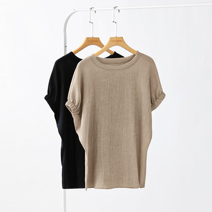 セットアップ夏 半袖トップスワイドパンツセット パンツセットアップ | COCOMOMO | 詳細画像15 