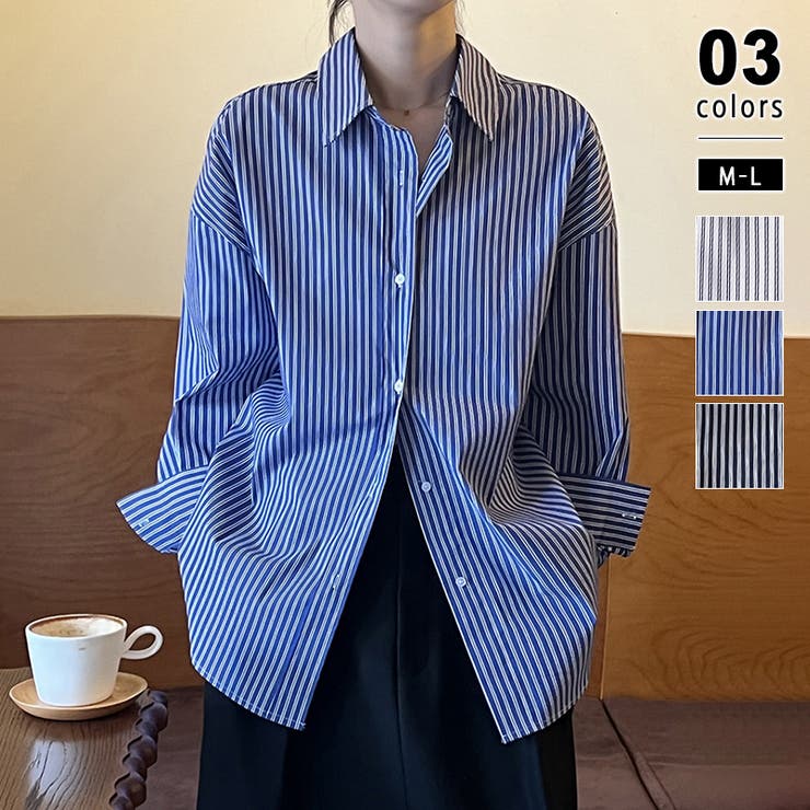 ⭐︎cocoさま専用⭐︎ストライプオーバーサイズシャツ ⭐︎cocoさま専用⭐︎ストライプオーバーサイズシャツ ストライプ