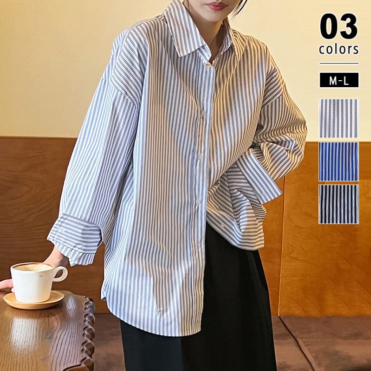 ⭐︎cocoさま専用⭐︎ストライプオーバーサイズシャツ ⭐︎cocoさま専用⭐︎ストライプオーバーサイズシャツ coca