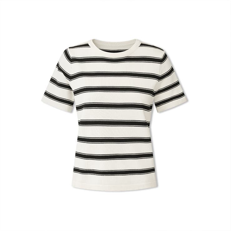 サマーニット ボーダーニット トップス夏 | COCOMOMO | 詳細画像43 