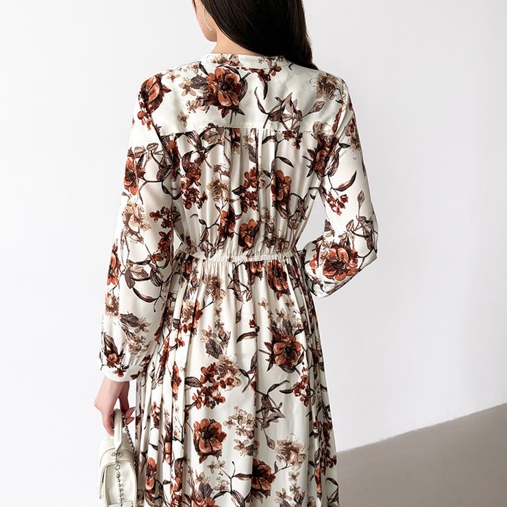 【花柄 ドット柄】 きれいめワンピース | COCOMOMO | 詳細画像39 