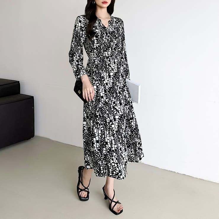 【花柄 ドット柄】 きれいめワンピース | COCOMOMO | 詳細画像60 