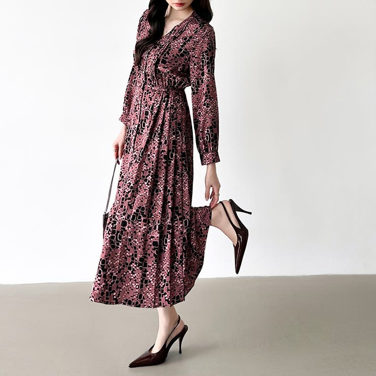 【花柄 ドット柄】 きれいめワンピース | COCOMOMO | 詳細画像62 