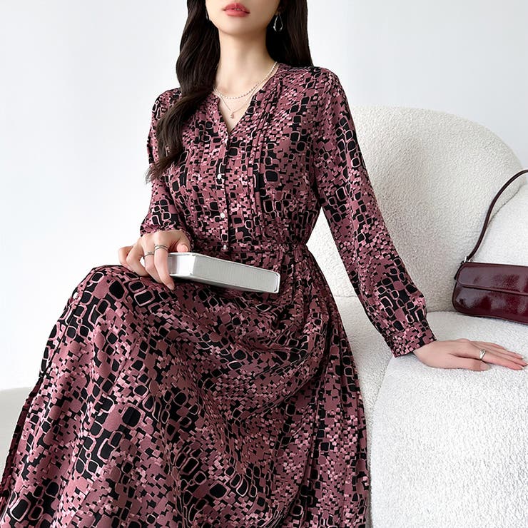 【花柄 ドット柄】 きれいめワンピース | COCOMOMO | 詳細画像65 