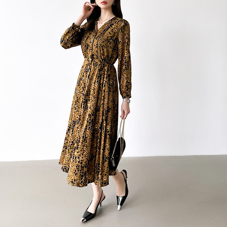 【花柄 ドット柄】 きれいめワンピース | COCOMOMO | 詳細画像71 