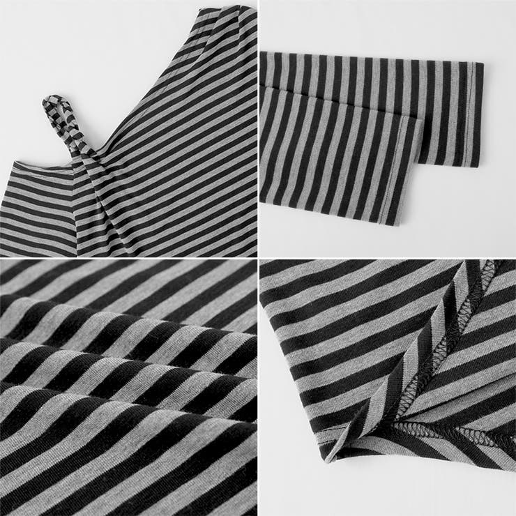 ツイストオフショルダートップス ワンショルダーニット オフショルダー | COCOMOMO | 詳細画像17 