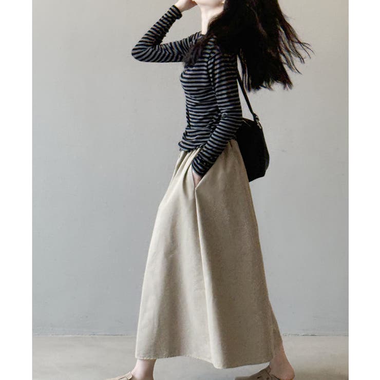 ツイストオフショルダートップス ワンショルダーニット オフショルダー | COCOMOMO | 詳細画像9 