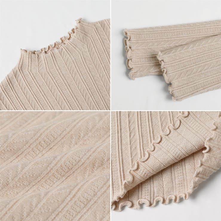 豊富な7色展開！メロウフリルハイネックニット ニット ハイネック | COCOMOMO | 詳細画像38 