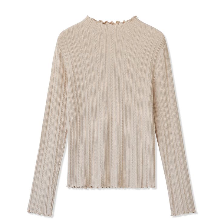 豊富な7色展開！メロウフリルハイネックニット ニット ハイネック | COCOMOMO | 詳細画像41 