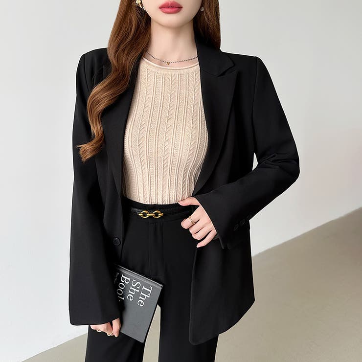 豊富な7色展開！メロウフリルクルーネックニット ニット クルーネック | COCOMOMO | 詳細画像13 