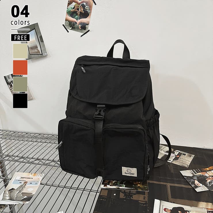 ブラック | 【選べる2サイズ 大容量 軽量】 | COCOMOMO