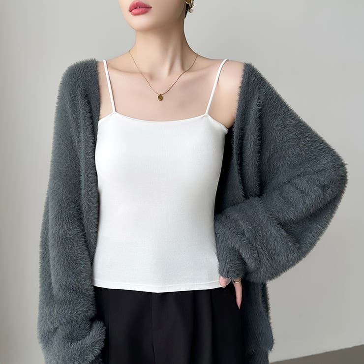 カップ付きキャミソール ブラトップ ブラキャミソール | COCOMOMO | 詳細画像10 