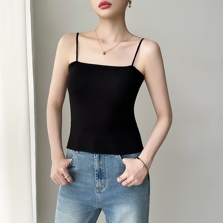 カップ付きキャミソール ブラトップ ブラキャミソール | COCOMOMO | 詳細画像12 