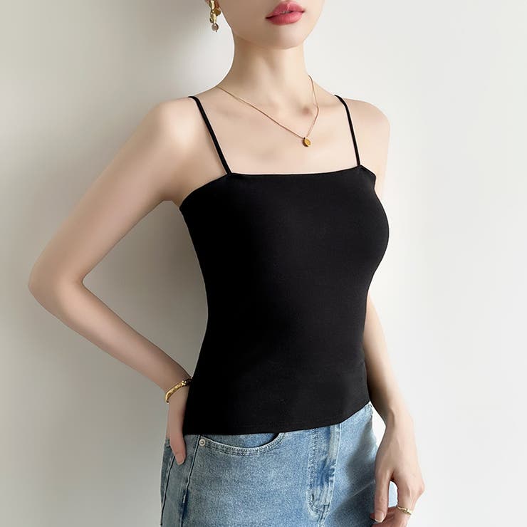 カップ付きキャミソール ブラトップ ブラキャミソール | COCOMOMO | 詳細画像14 