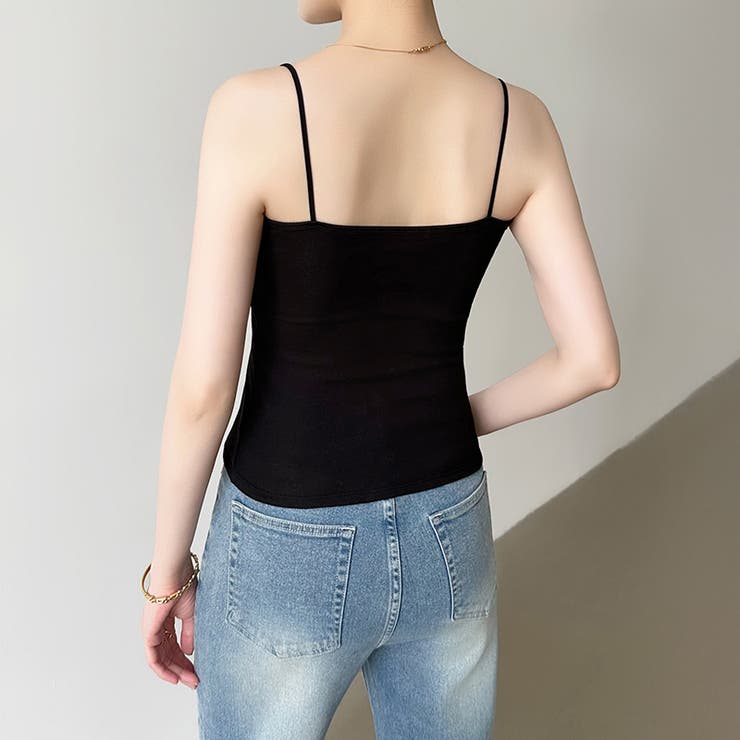 カップ付きキャミソール ブラトップ ブラキャミソール | COCOMOMO | 詳細画像15 