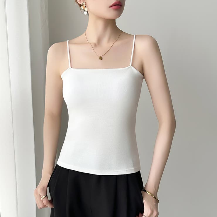 カップ付きキャミソール ブラトップ ブラキャミソール | COCOMOMO | 詳細画像2 