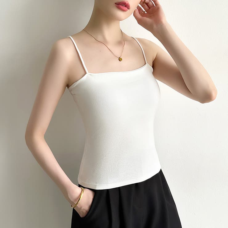 カップ付きキャミソール ブラトップ ブラキャミソール | COCOMOMO | 詳細画像6 