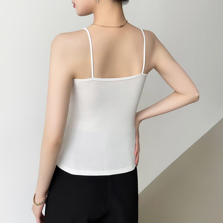 カップ付きキャミソール ブラトップ ブラキャミソール | COCOMOMO | 詳細画像7 