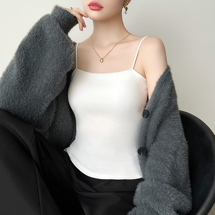 カップ付きキャミソール ブラトップ ブラキャミソール | COCOMOMO | 詳細画像9 