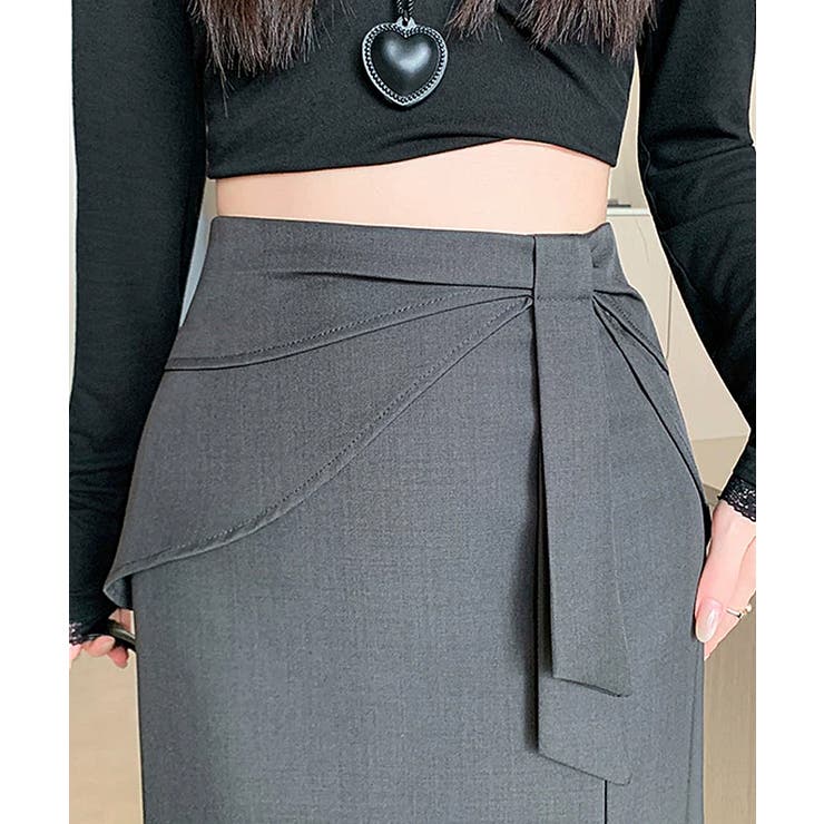 タイトスカート サイドスリット ナロースカート | COCOMOMO | 詳細画像13 