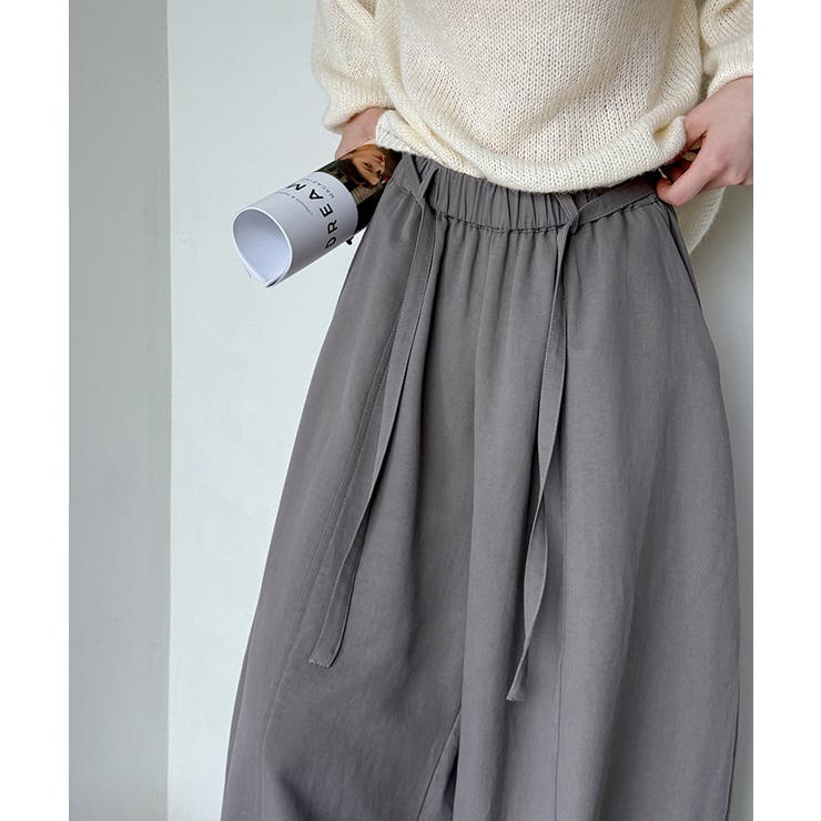 ワイドパンツ イージーコクーンパンツ バレルレッグ | COCOMOMO | 詳細画像14
