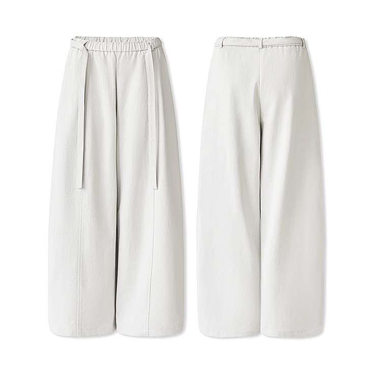 ワイドパンツ イージーコクーンパンツ バレルレッグ | COCOMOMO | 詳細画像29