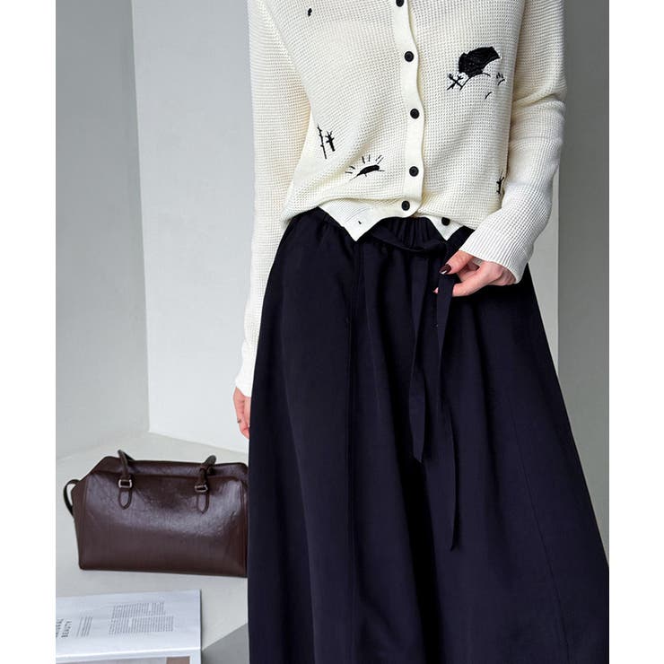 ワイドパンツ イージーコクーンパンツ バレルレッグ | COCOMOMO | 詳細画像8