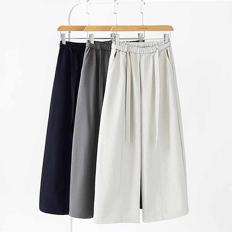 ワイドパンツ イージーコクーンパンツ バレルレッグ | COCOMOMO | 詳細画像24