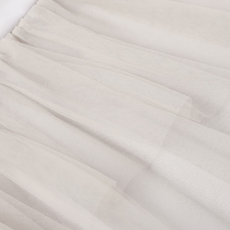 バックチュールトップス チュールフリル 長袖カットソー | COCOMOMO | 詳細画像20 