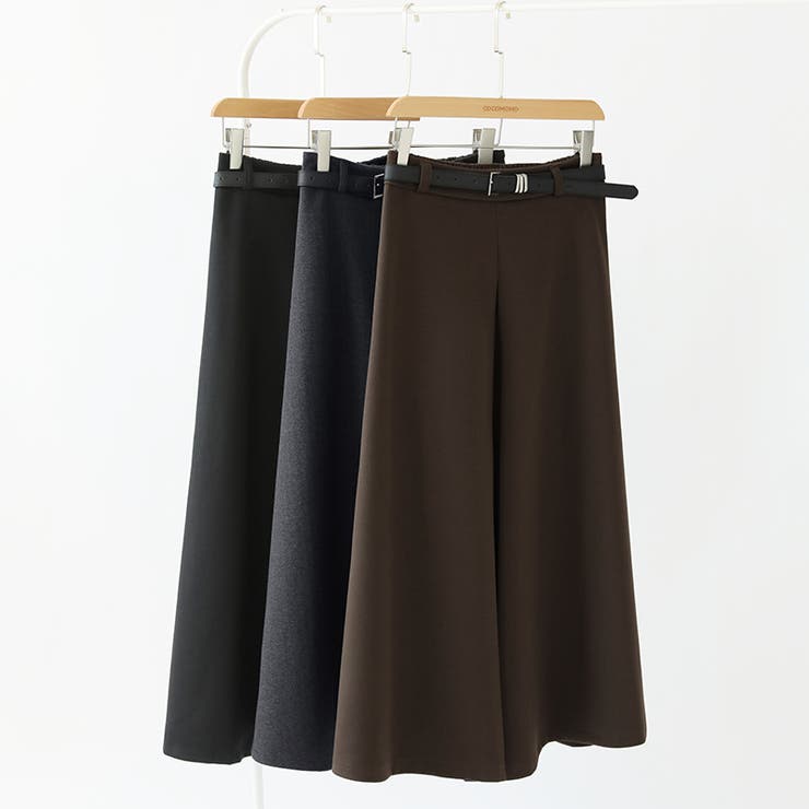 ロングスカート aラインスカート ハイウエスト | COCOMOMO | 詳細画像17 