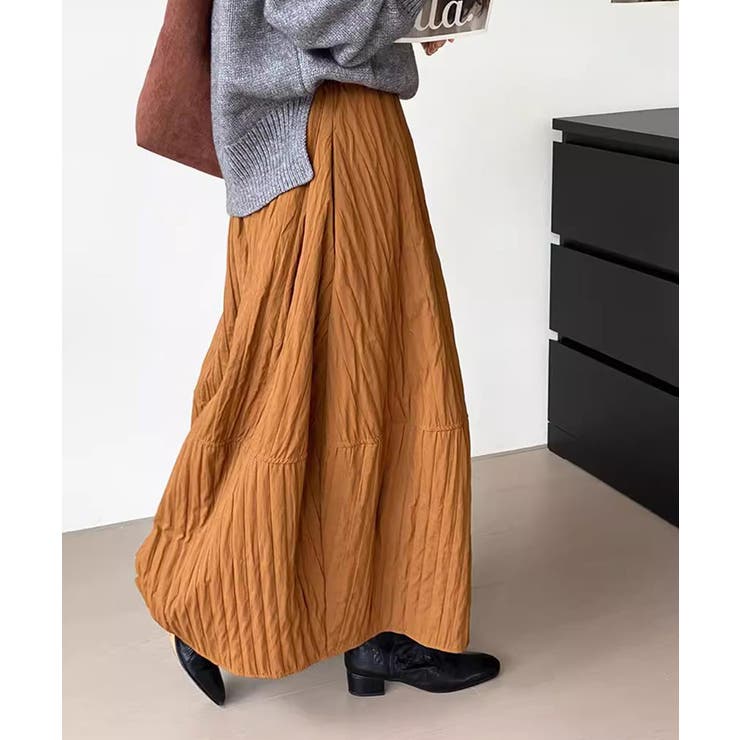 コクーンスカート ロングスカート バルーン | COCOMOMO | 詳細画像11 